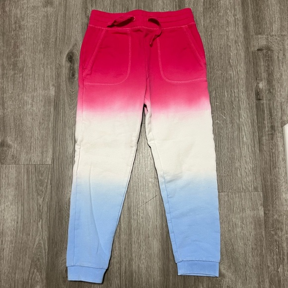 Vineyard Vines Girls Tie-Dye Joggers - Pink, White, and Blue, size M (10-12) - Picture 1 of 4